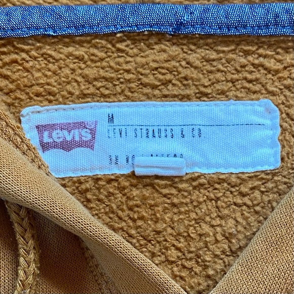 ❌SOLD🏷️Levi’s Strauss Original Riveted Hoodie Pullover Sweatshirt - Picture 5 of 5